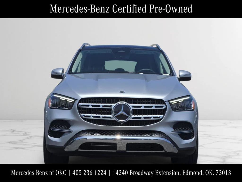 Certified Used 2024 Cirrus Silver Metallic Mercedes-Benz GLE 350 image 2