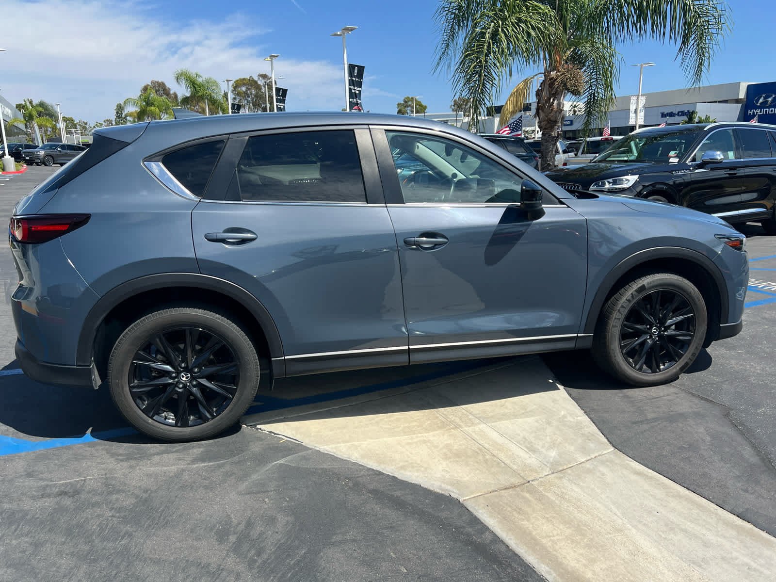 Used 2025 Polymetal Gray Metallic Mazda 2.5 S Carbon Edition image 2