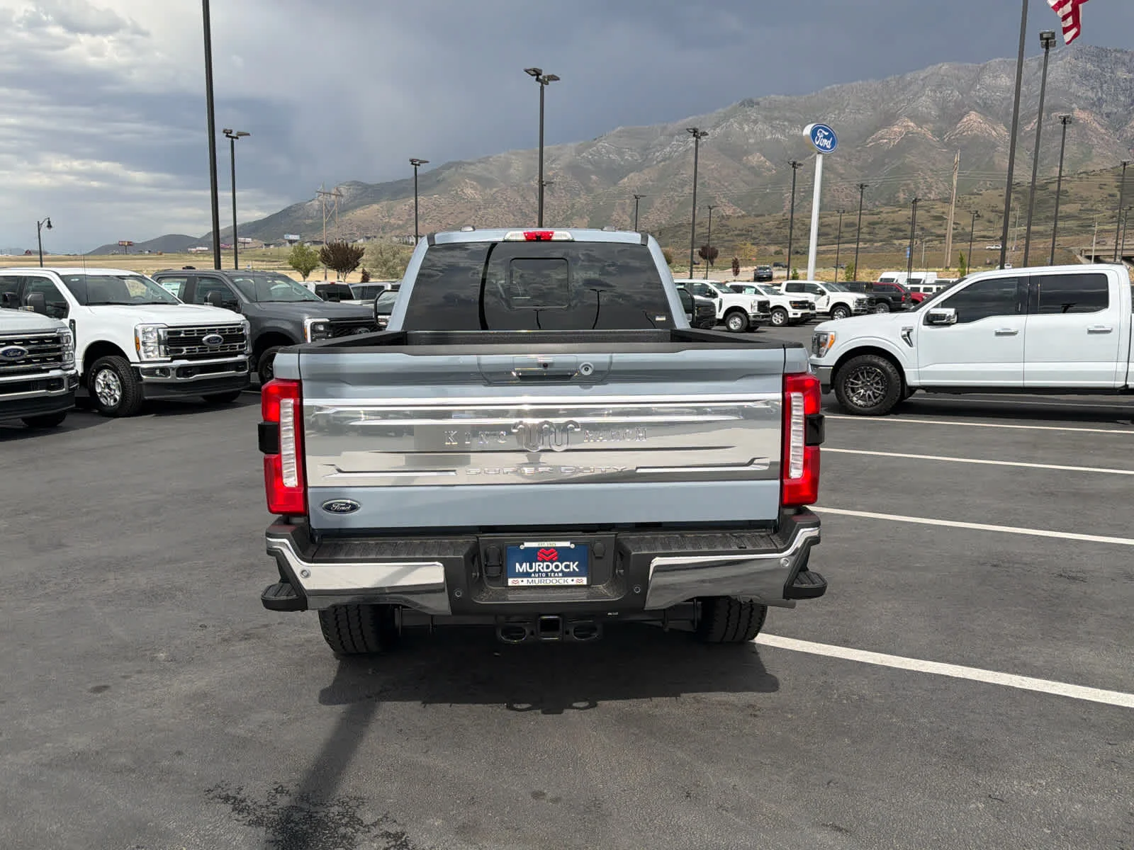 New 2026 Glacier Gray Metallic Tri-Coat Ford F-350® King Ranch® image 13