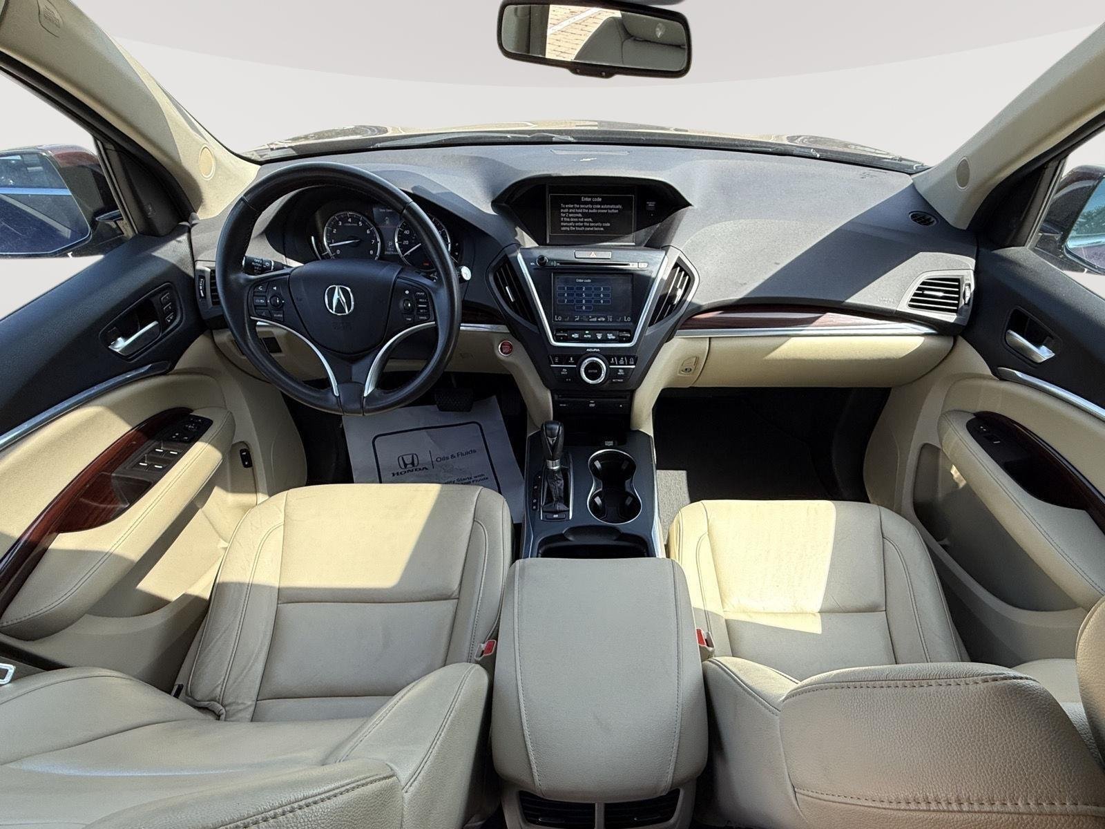 Used 2015 Dark Cherry Pearl Acura Tech/Entertainment Pkg image 29