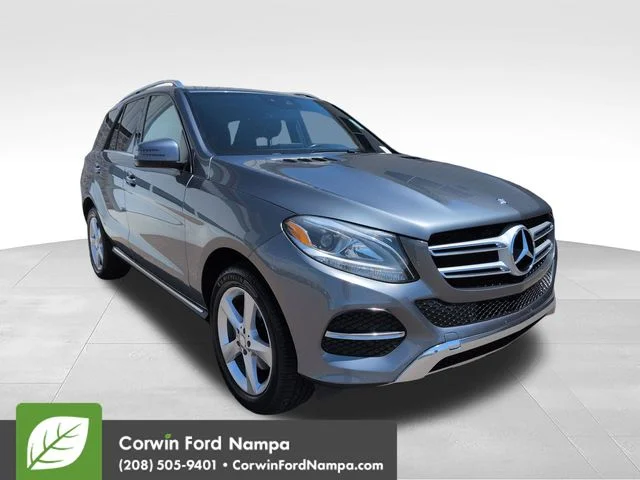 Used 2017 Gray Mercedes-Benz GLE 350 image 1