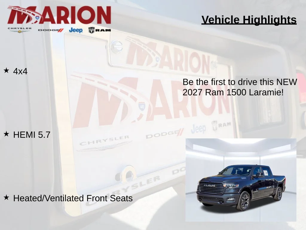 New 2027 Blue Ram Laramie image 5