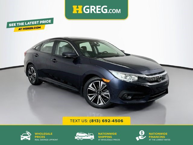 Used 2017 Polished Metal Metallic Honda EX-L image 1
