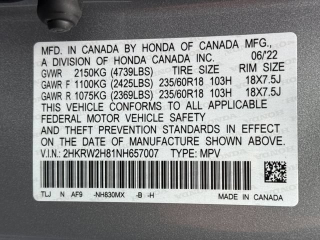 2022 Honda CR-V EX-L - Photo 18