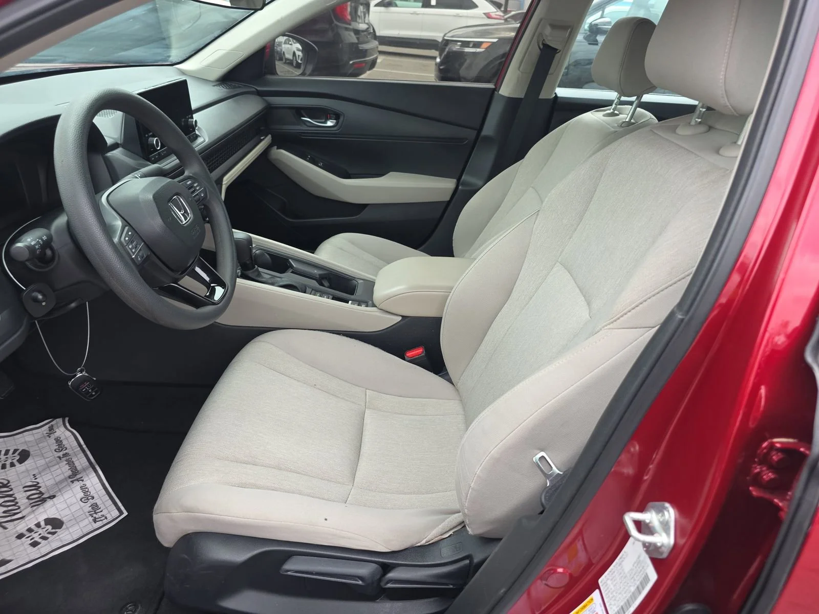 Used 2025 Radiant Red Metallic Honda LX image 8