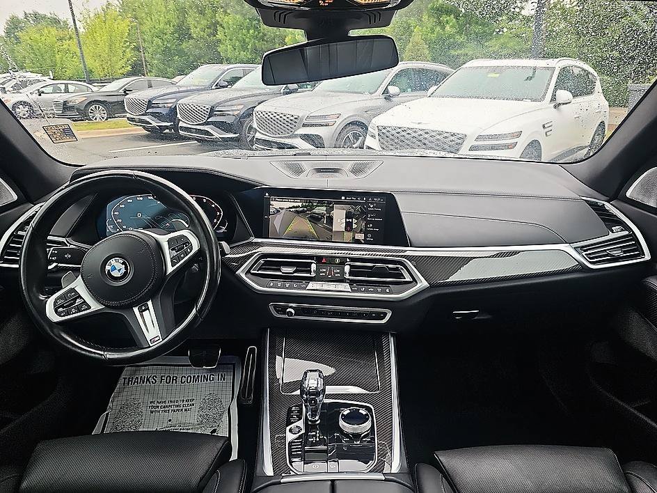 Used 2021 Black Sapphire Metallic BMW M50i image 35