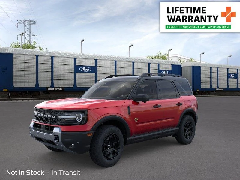 New 2026 Ruby Red Metallic Tinted Clearcoat Ford Badlands image 1