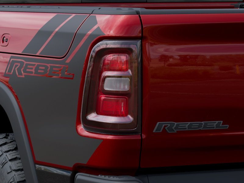 New 2026 Molten Red Pearl-Coat Exterior Paint RAM Rebel image 5