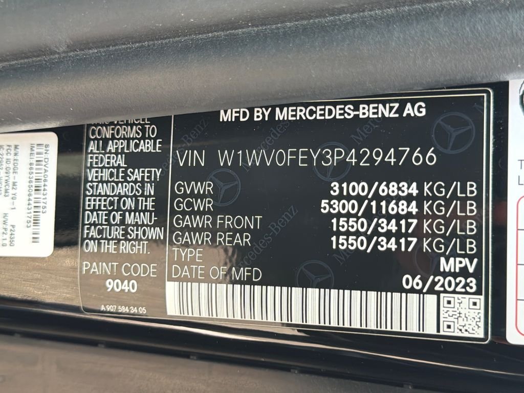 Used 2023 Jet Black Mercedes-Benz Passenger image 23