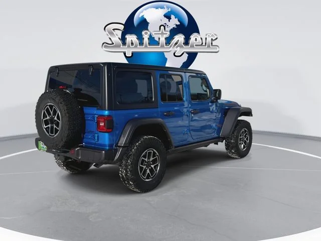 Used 2024 Blue Jeep Rubicon image 9
