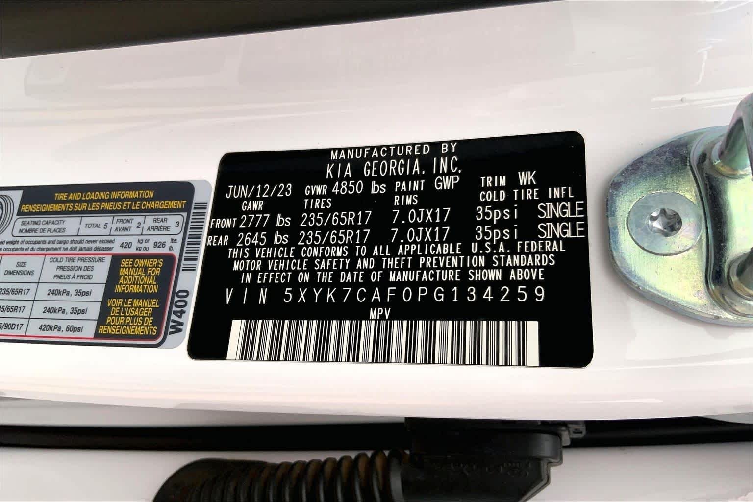 Used 2023 Glacial White Pearl Kia X-Pro Prestige image 37