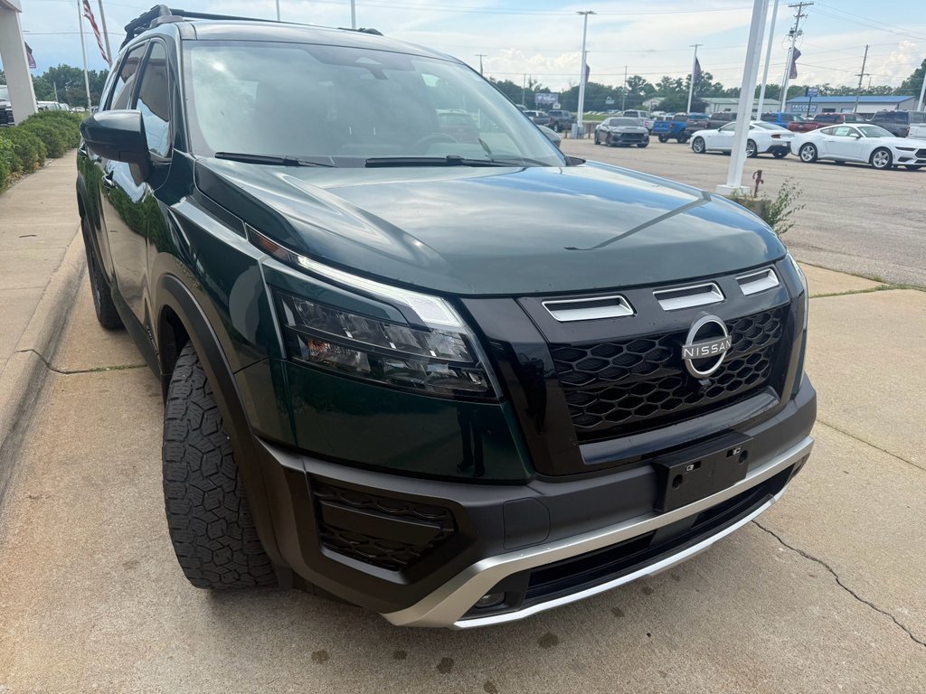 Used 2024 Obsidian Green Pearl Nissan Rock Creek image 3