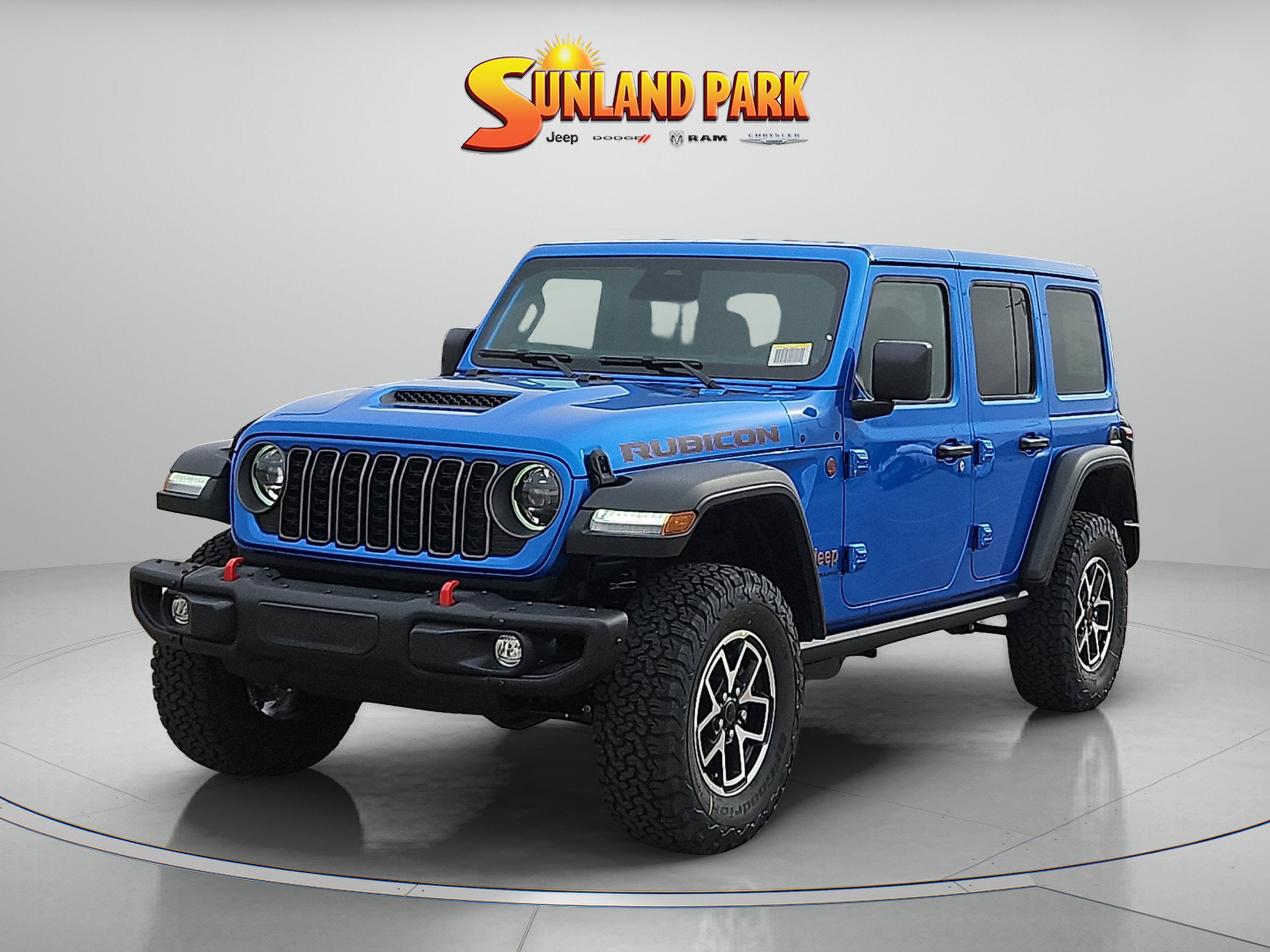 New 2026 Hydro Blue Pearlcoat Jeep Rubicon image 2