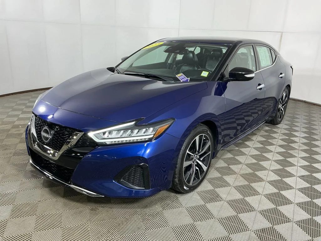 Certified Used 2023 Blue Nissan SV image 4