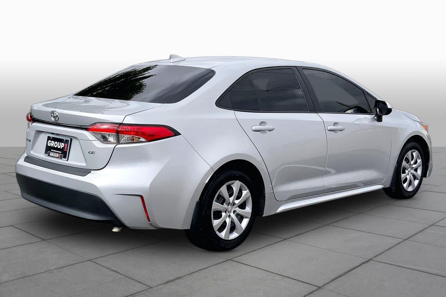 Used 2024 Classic Silver Metallic Toyota LE image 12