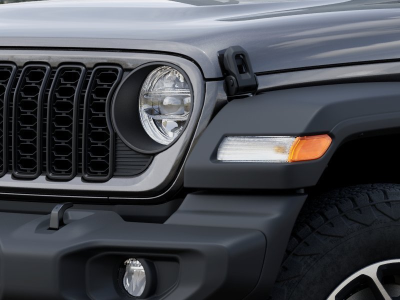New 2025 Granite Crystal Metallic Clear-Coat Exterior Paint Jeep Sport S image 38