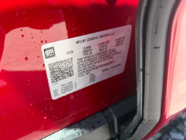 New 2026 Radiant Red Tintcoat Chevrolet Z71 image 29