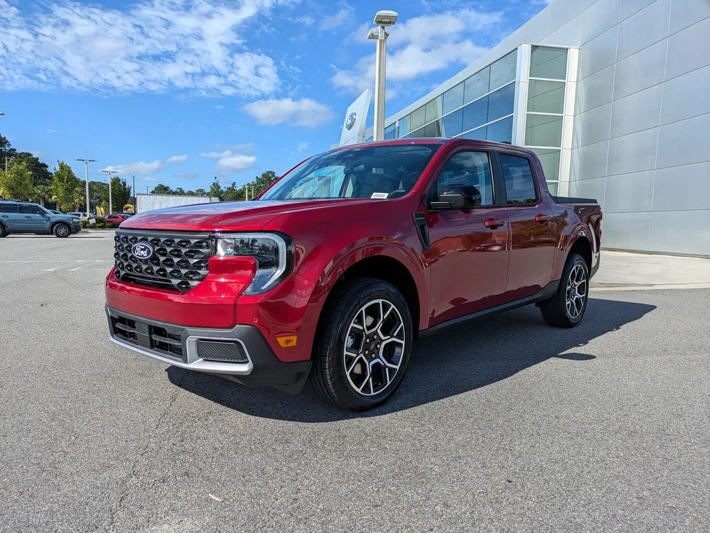 New 2026 Red Ford Lariat image 8