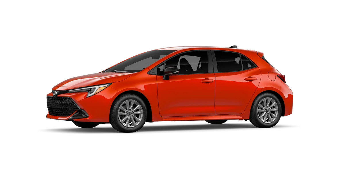 New 2027 Inferno Red Toyota SE image 3