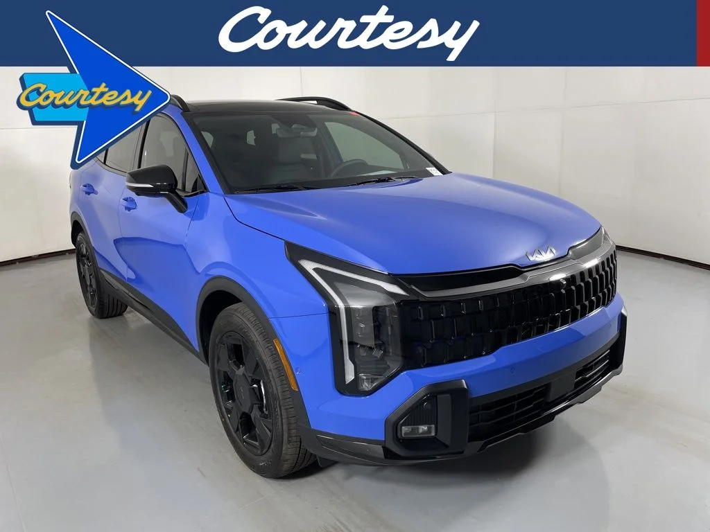 New 2026 Blue Kia X-Line image 1