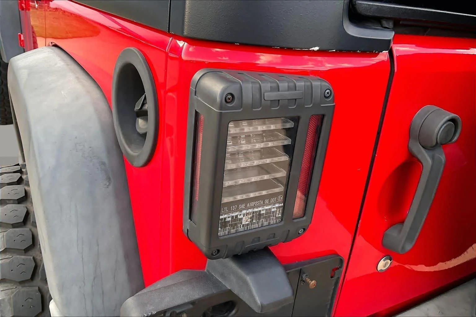 Used 2015 Firecracker Red Clear Coat Jeep Sport image 25