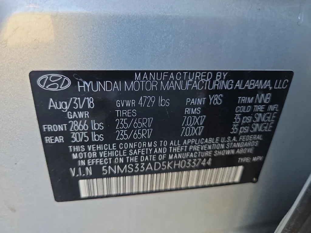 Used 2019 Silver Hyundai SEL image 24