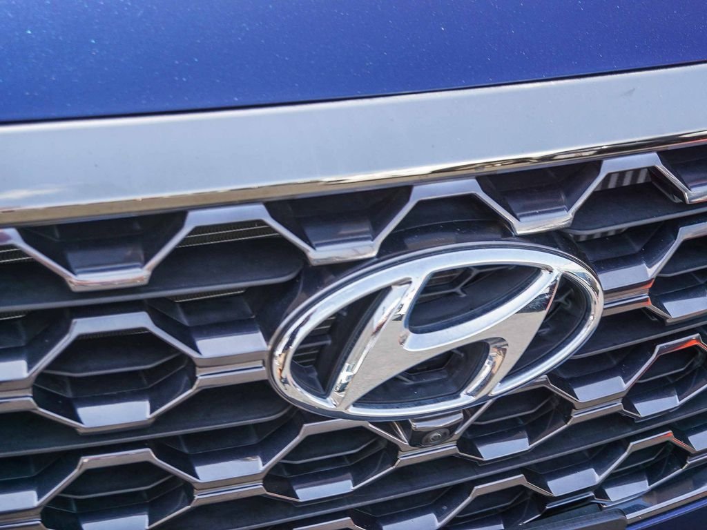 Used 2020 Blue Hyundai Limited image 11