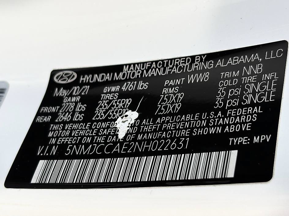 Used 2022 Quartz White Hyundai SEL image 26