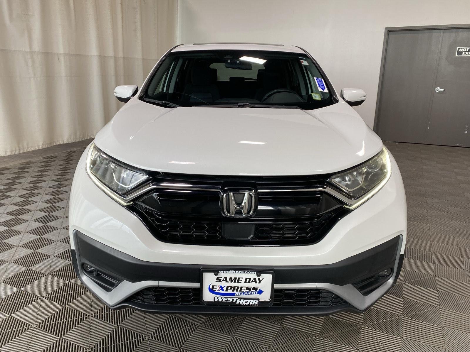 Used 2020 Platinum White Pearl Honda EX image 2