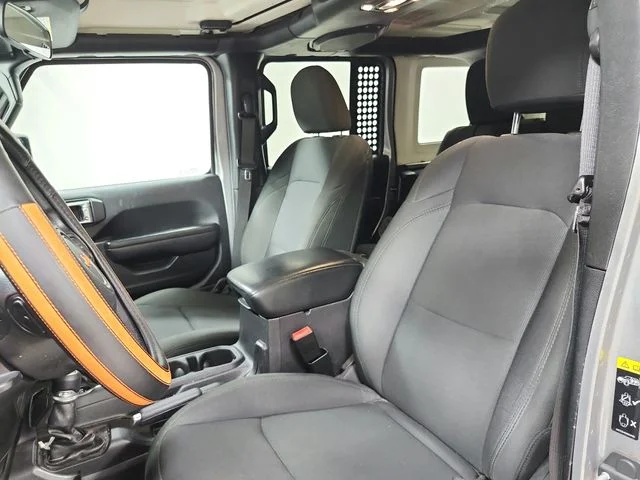 Used 2021 Silver Jeep Unlimited Willys image 10