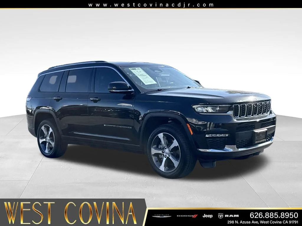 Certified Used 2023 Black Jeep Limited image 1
