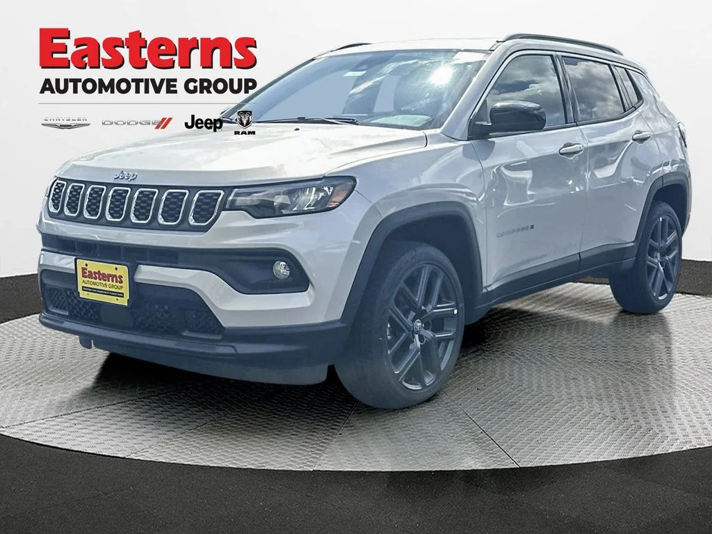 New 2026 Silver Zynith Metallic Clear-Coat Exterior Paint Jeep Latitude image 1