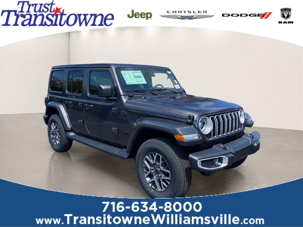 New 2026 Granite Crystal Metallic Clear-Coat Exterior Paint Jeep Sahara image 1