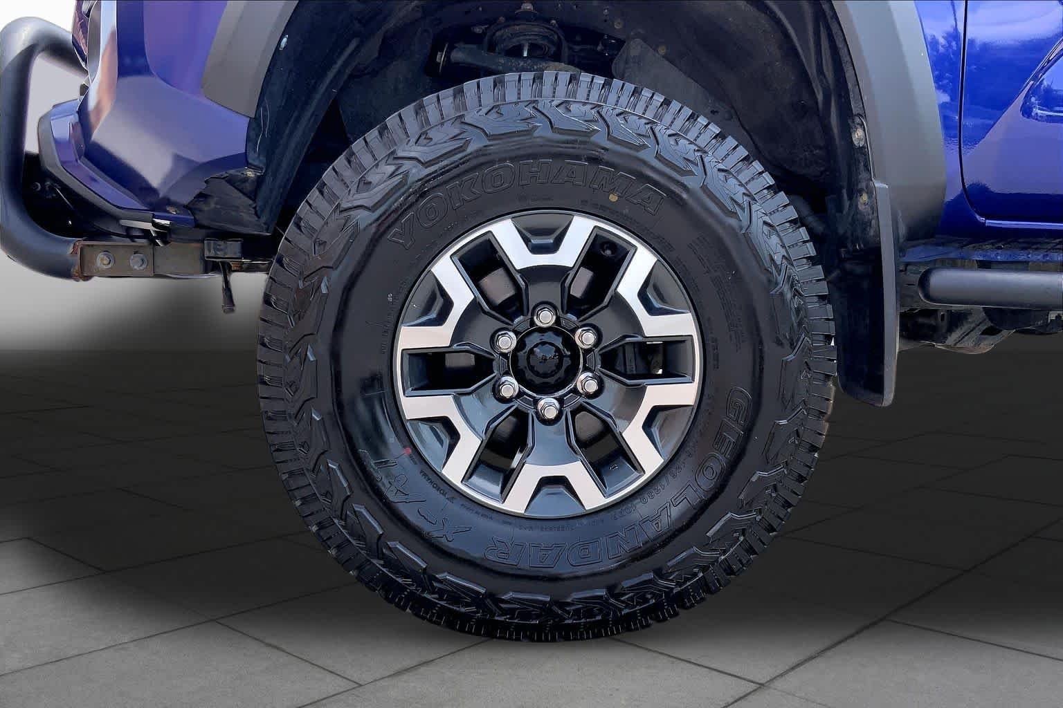 Used 2022 Blue Crush Metallic Toyota TRD Off Road image 11