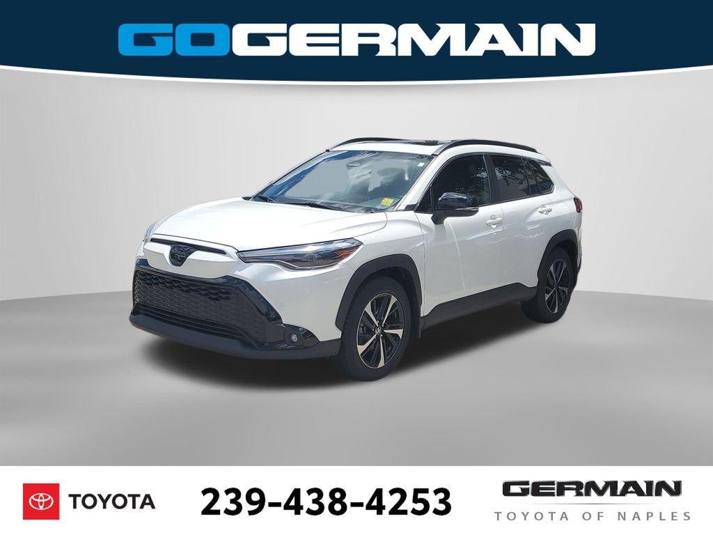 Used 2025 Beige Toyota Hybrid XSE image 1