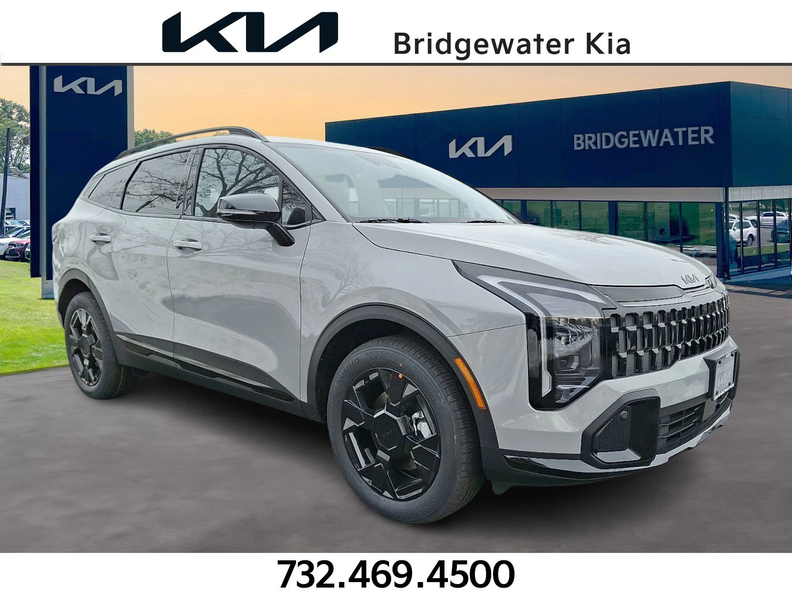 New 2026 Wolf Gray Kia X-Line image 1