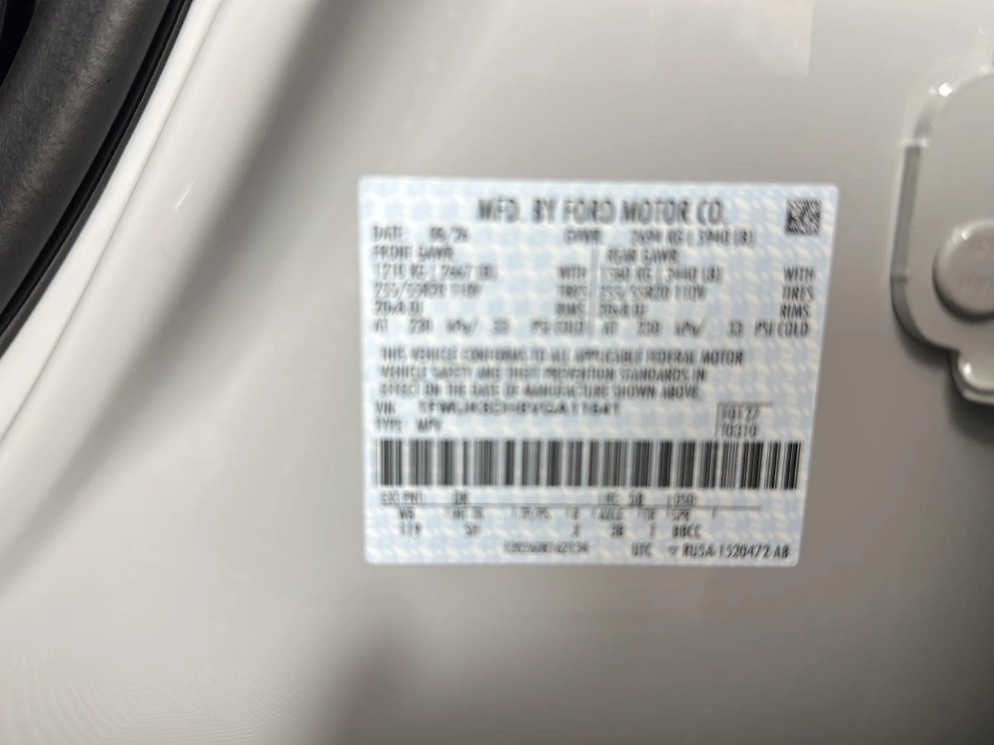 New 2027 Avalanche Gray Ford Active image 12