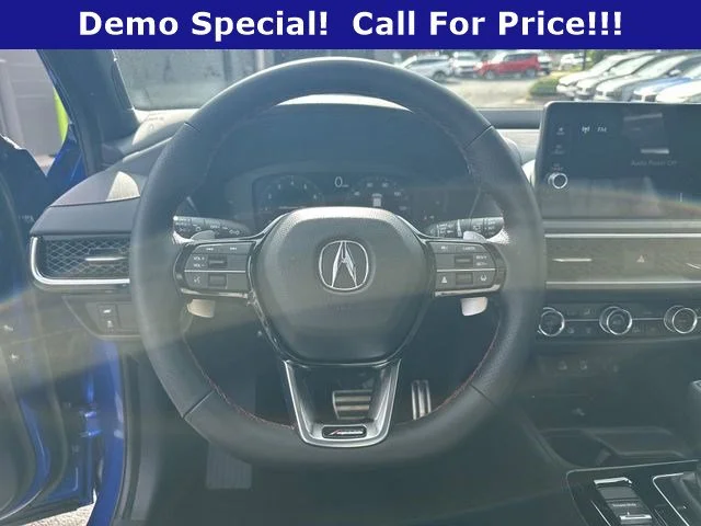 Used 2025 Adriatic Sea Blue Acura FWD A-SPEC image 34