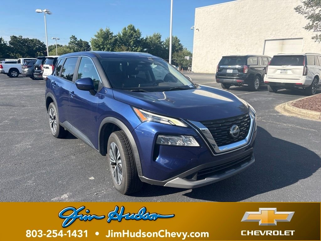 Used 2023 Blue Nissan SV image 1