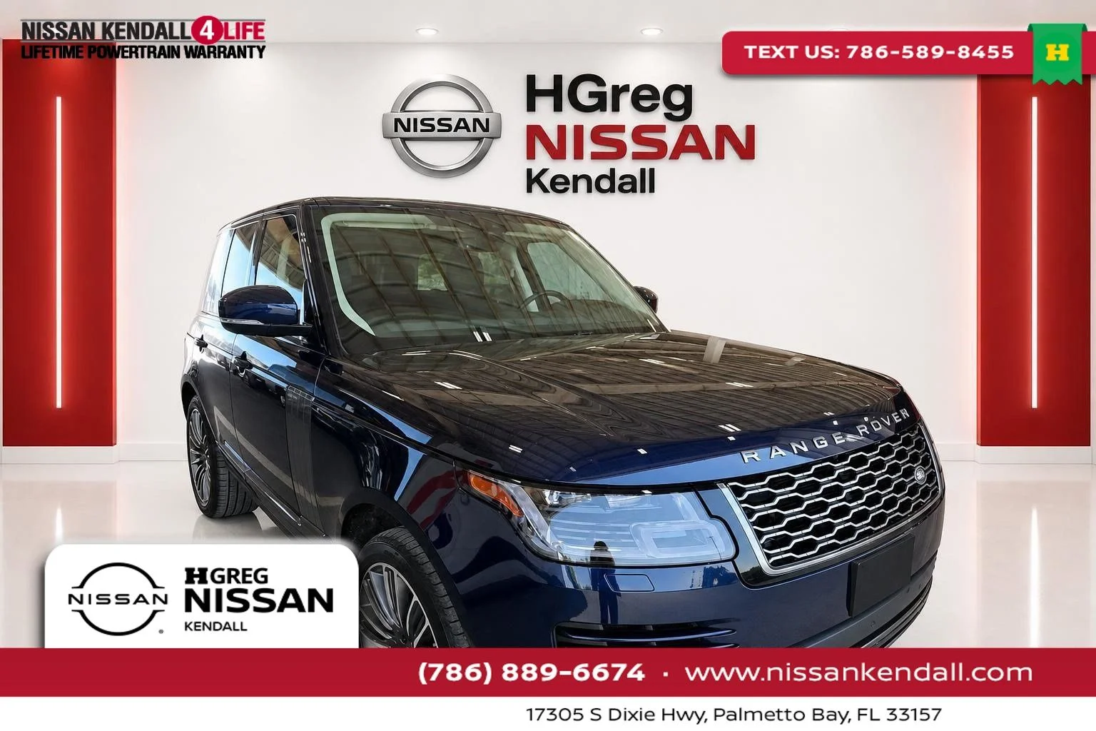 Used 2021 Blue Land Rover Westminster image 1