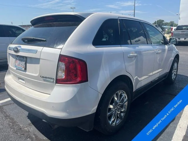 Used 2014 White Platinum Clearcoat Metallic Ford Limited image 4