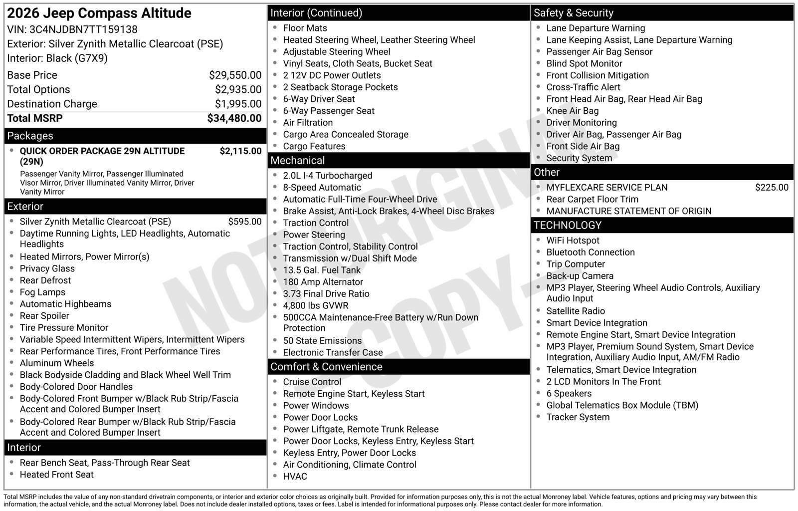2026 Jeep Compass Latitude Altitude - Photo 32