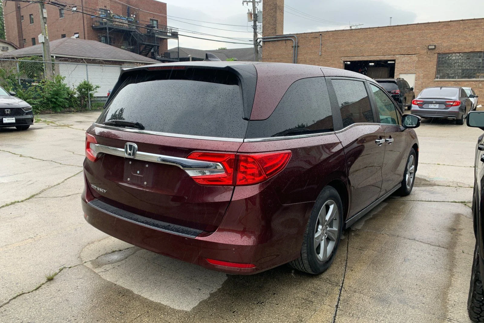 Certified Used 2019 Red Honda EX-L image 2