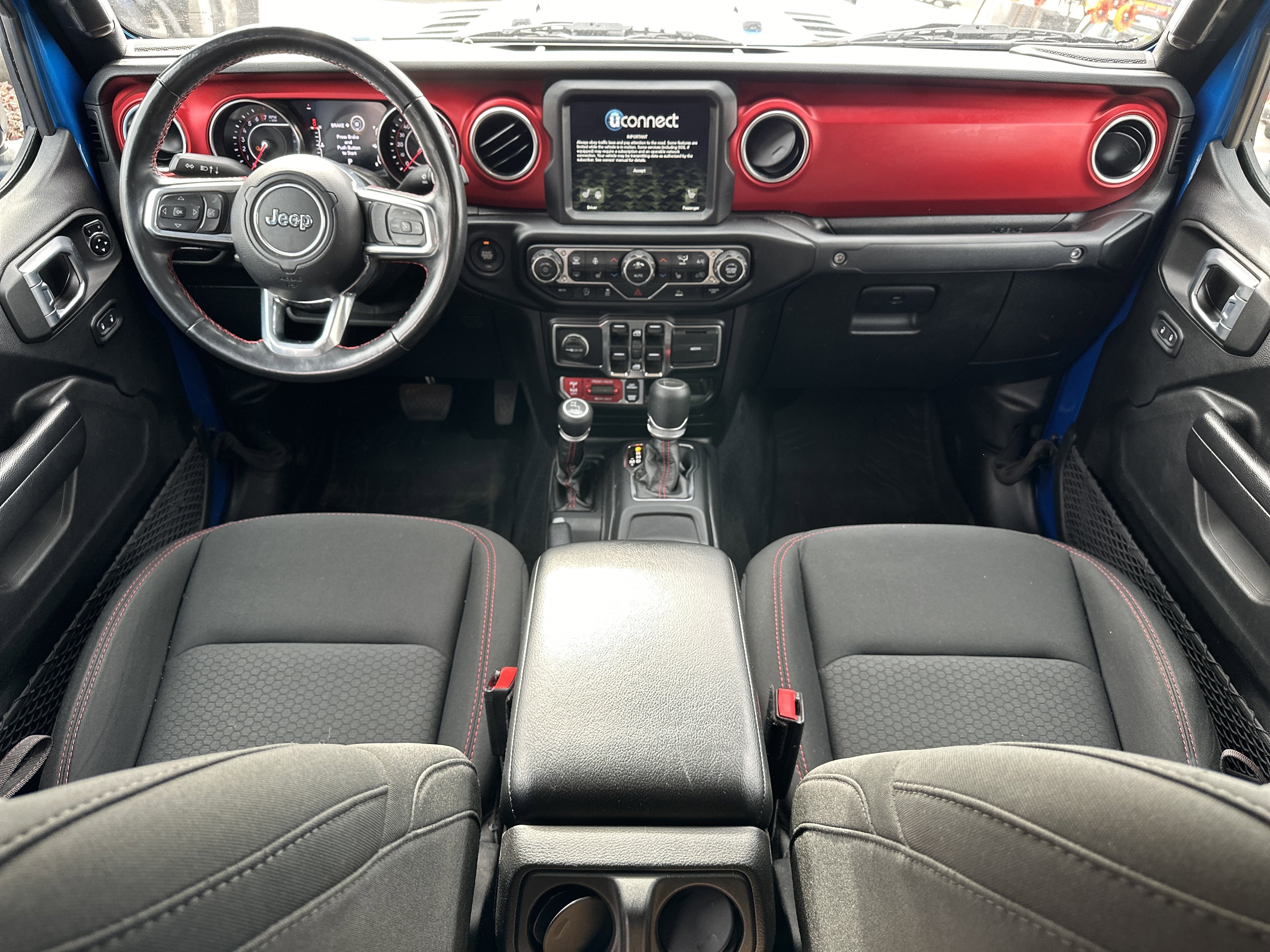 Used 2021 Hydro Blue Pearlcoat Jeep Rubicon image 18