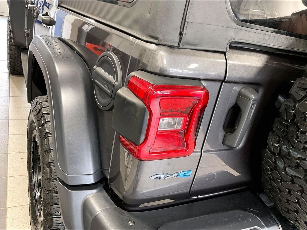 Used 2023 Gray Jeep Rubicon 20th Anniversary Edition 4xe image 32