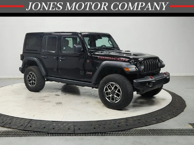 Used 2025 Black Jeep Rubicon image 1