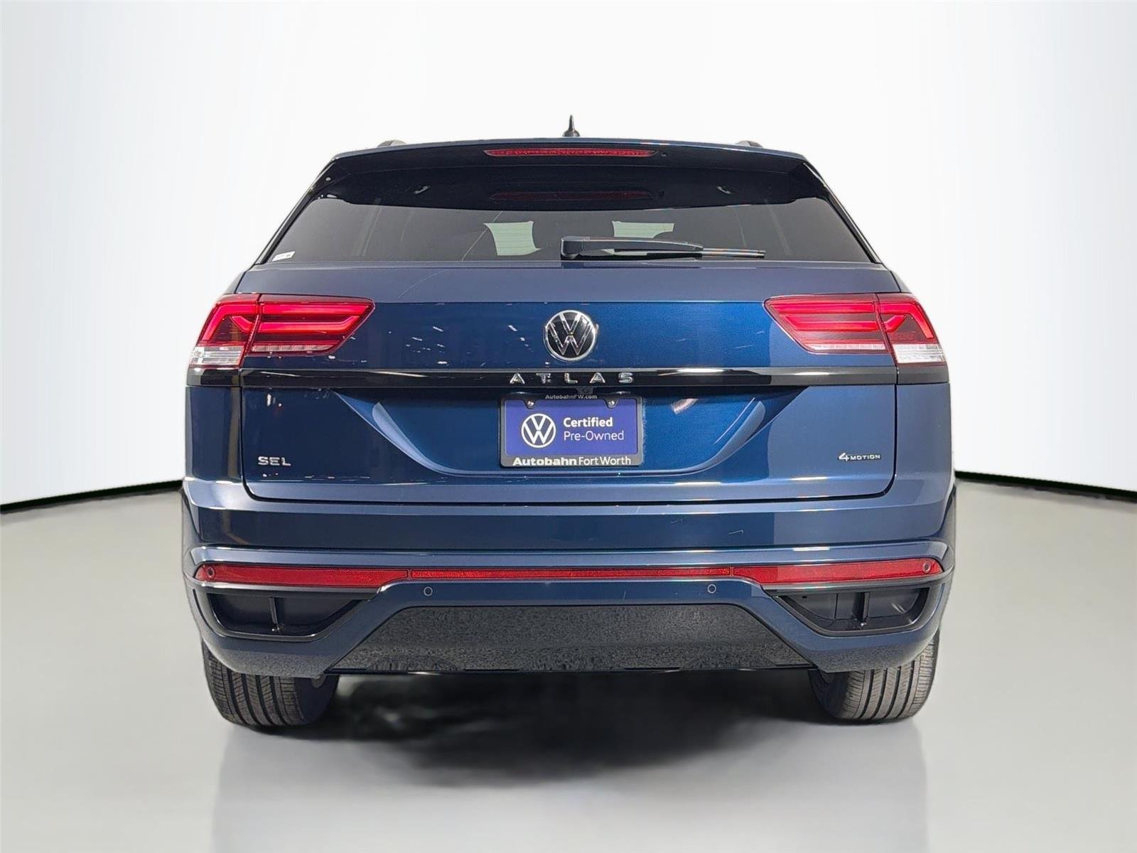 Certified Used 2023 Tourmaline Blue Metallic Volkswagen 2.0T SEL R-Line Black image 6