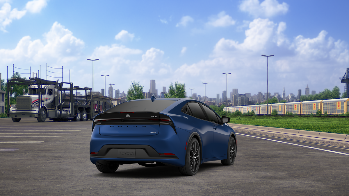 New 2027 Reservoir Blue Toyota XLE AWD image 22