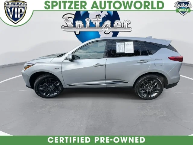 Certified Used 2023 Lunar Silver Metallic Acura SH-AWD A-SPEC image 10