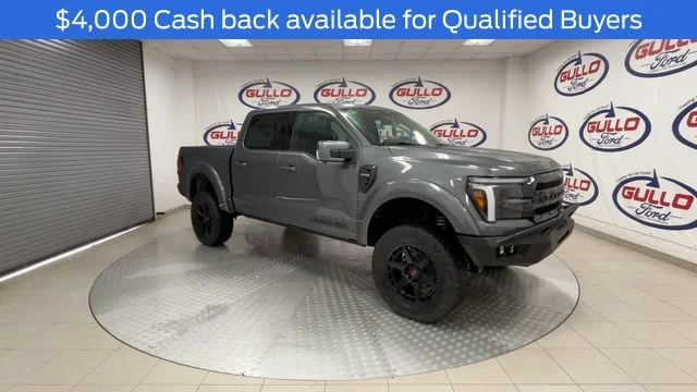 New 2026 Carbonized Gray Metallic Ford Lariat image 2